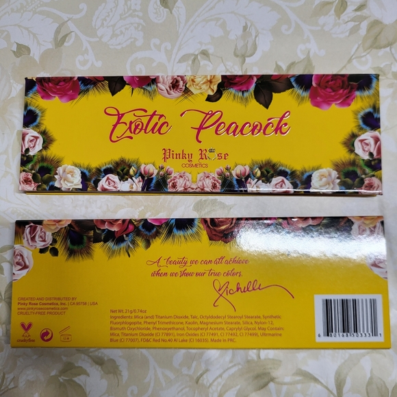Pinky Rose Exotic Peacock Palette - Picture 6 of 6